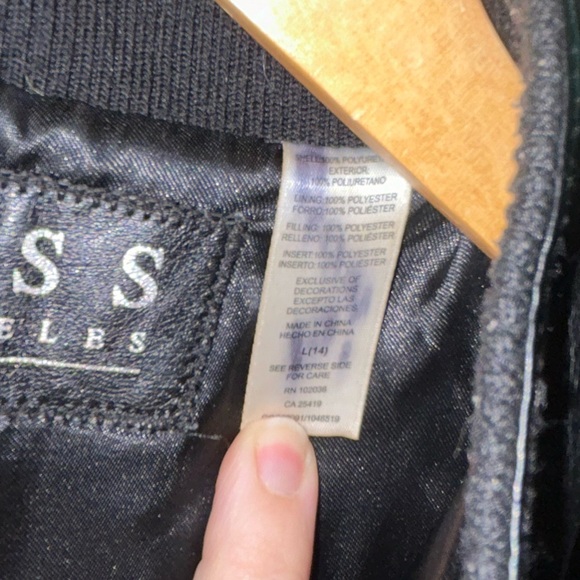 Guess size large (14) biker jacket - Picture 5 of 6